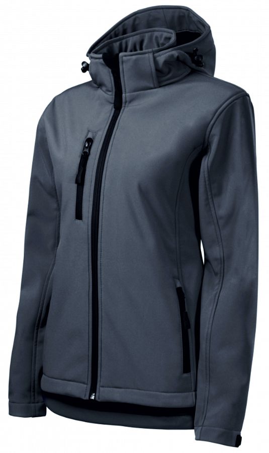 Dámská bunda softshellová Performance 521 s kapucí ocelově šedá vel. XS - Obrázek Dámská bunda softshellová Performance 521 s kapucí ocelově šedá vel. XS - Obrázek